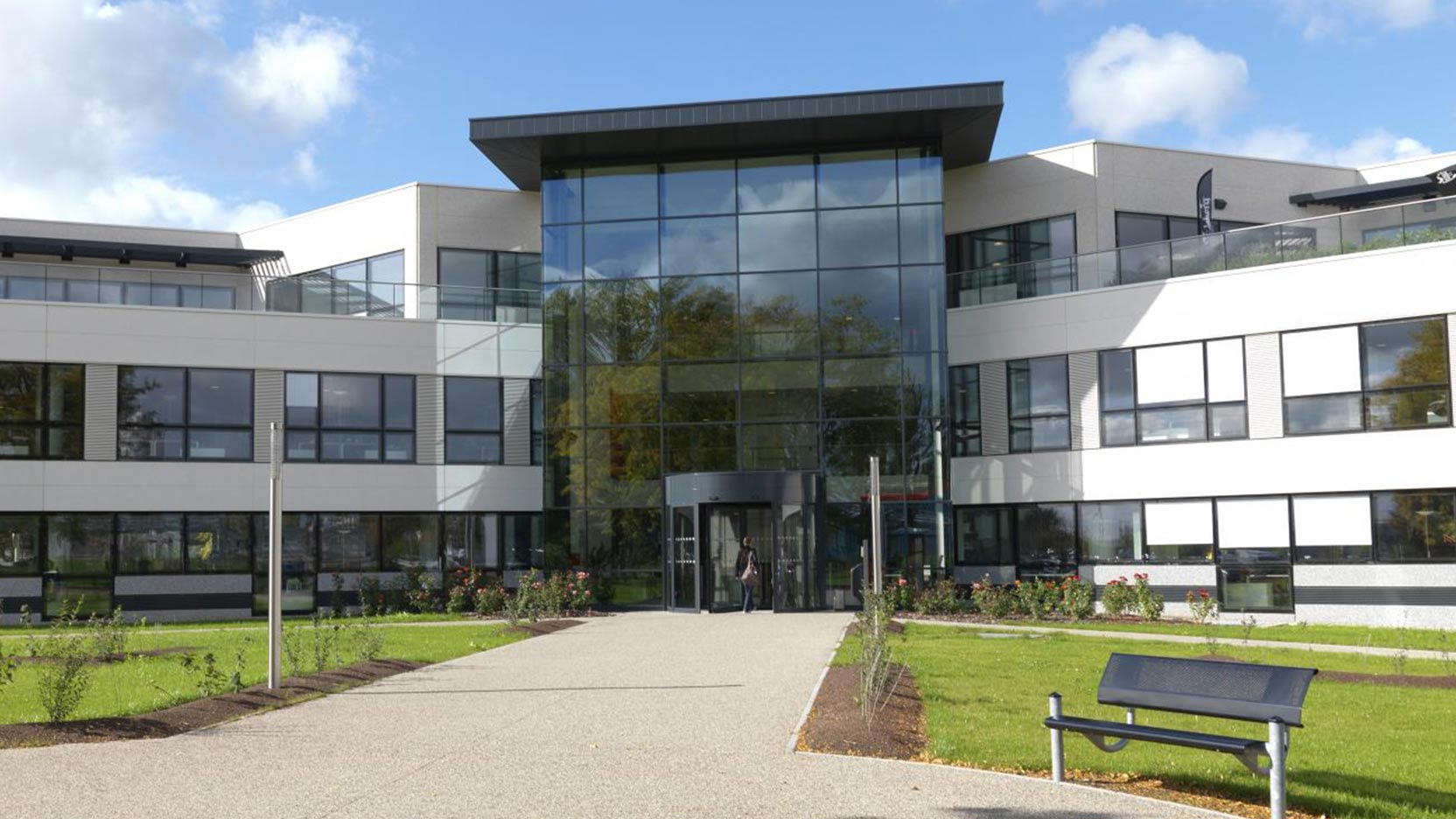 GA Smart Building a réalisé le bâtiment administratif des brasseries Kronenbourg à Obernai en Alsace.