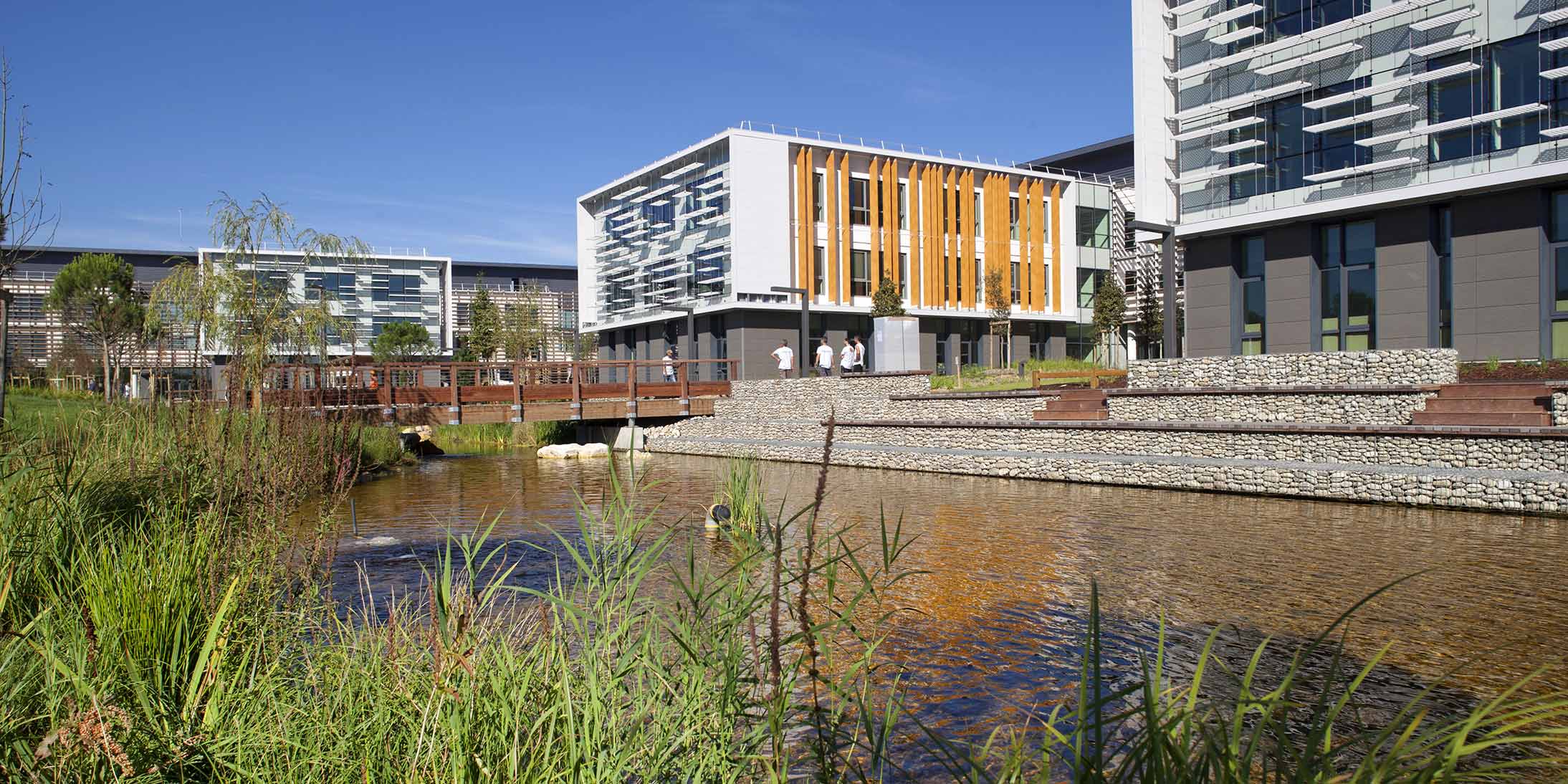 Le campus Thales Bordeaux a été réalisé par GA Smart Building avec la maquette numérique BIM.