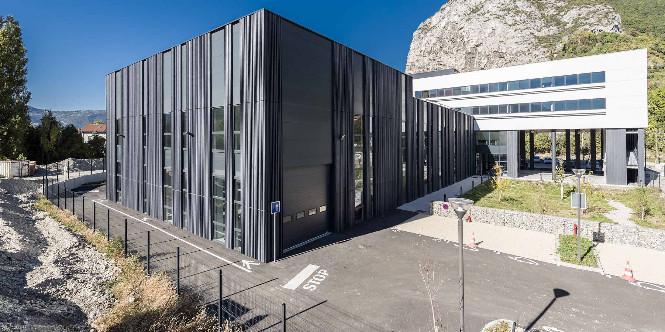 GA Smart Building a réalisé un centre de formation pour le Pôle Hydraulique du Groupe EDF au Parc Oxford à Saint-Martin-le-Vinoux.