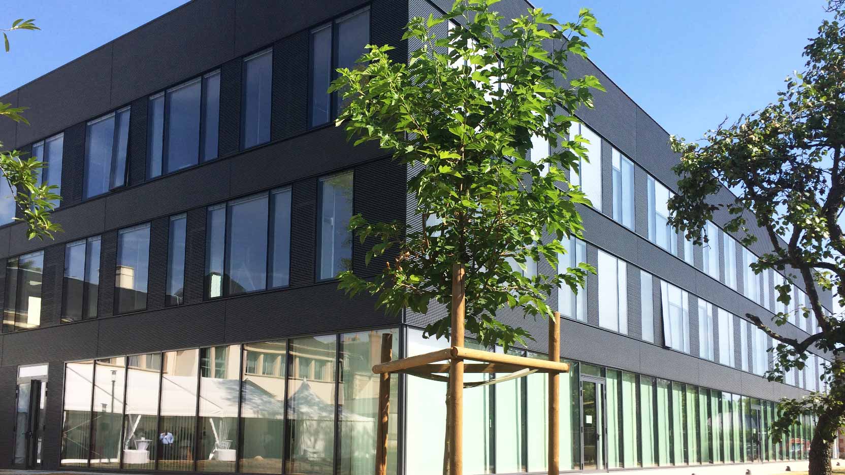 L'immeuble de bureaux du Crédit Agricole Titres, à Mer, près de Blois est une construction GA, réalisée en seulement 7 mois.