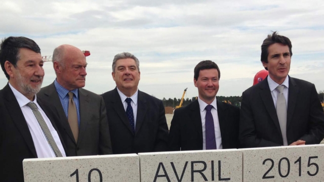 Pose de la première pierre du Campus Thales Bordeaux conçu pour améliorer la qualité de vie au travail.