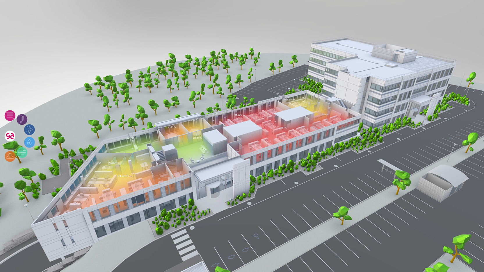 Avec Galaxy Pilot, système de GTC doté d’intelligence artificielle, GA Smart Building pilote la performance et le confort des bâtiments.