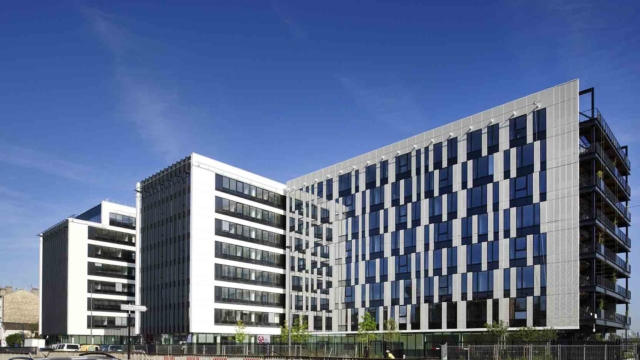 GA Smart Building inaugure Luminem l'immobilier de bureau, nouveau siège de la CCMSA à Bobigny, avec BNP Paribas Real Estate.