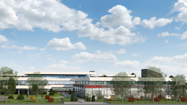 Le Groupe GA entreprise de construction France choisi pour la rénovation hajime siège Nissan à Montigny-le-Bretonneux.