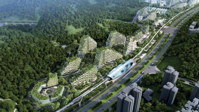 La ville se réinvente pour que la nature pénètre les espaces urbains et leurs bâtiments. De plus en plus d'architectures sont inspirées de la nature dans le but de construire durablement.