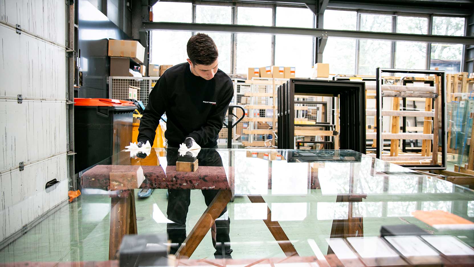 Paquet Fontaine, filiale du Groupe GA, réalise des façades menuisées adaptées aux immeubles contemporains.
