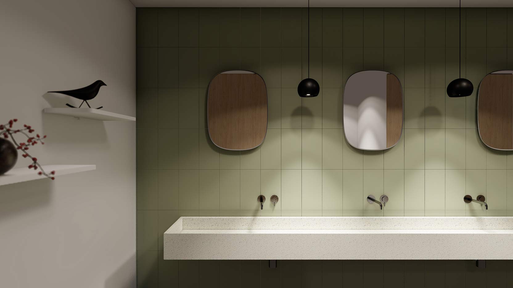 GA Smart Building conçoit des modules sanitaires hors-site pour les immeubles de bureaux, de qualité industrielle pouvant aller jusqu'au très haut de gamme.