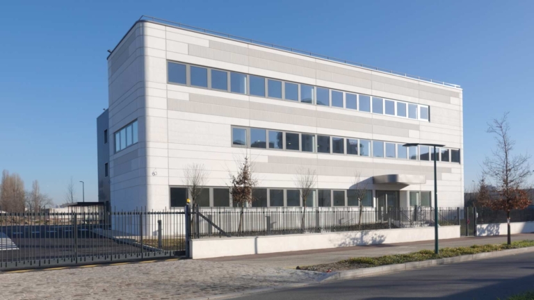 L’immeuble d’entreprise Audika à Gennevilliers