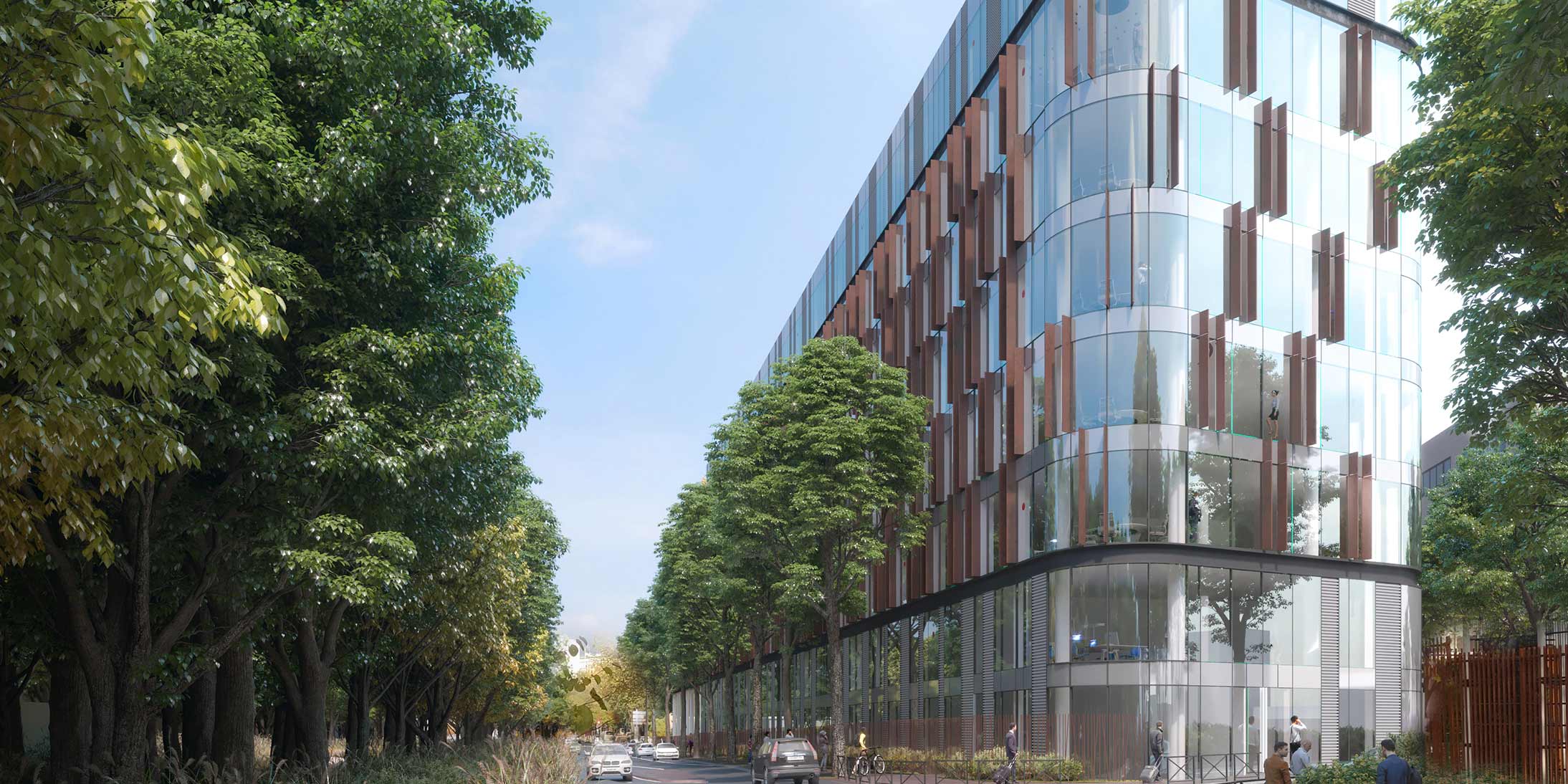 GA Smart Building et Batipart réalisent 22 000 m² de bureaux de dernière génération pour Safran à Malakoff.