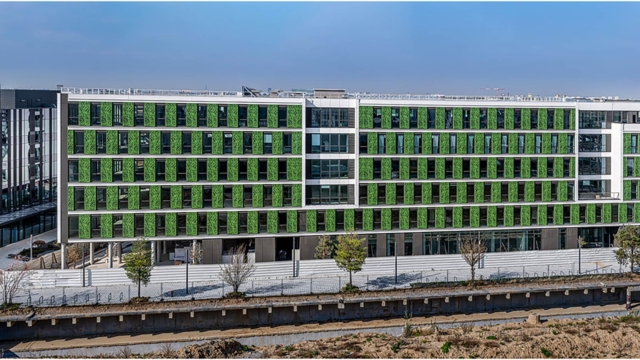 GA Smart Building a construit l'immeuble de bureaux Belaïa Paris à Coeur d’Orly pour Covivio avec Aéroports de Paris.