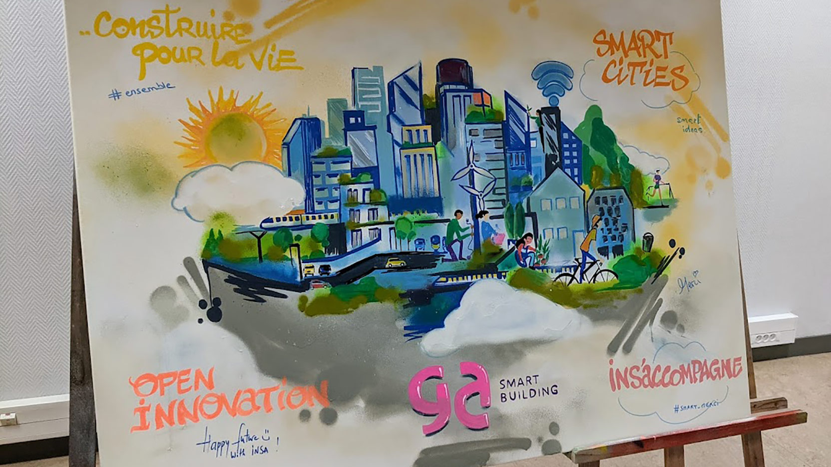 Nous lançons la chaire « Construire pour la vie » avec l’INSA Toulouse pour structurer la recherche et la formation autour de la ville de demain