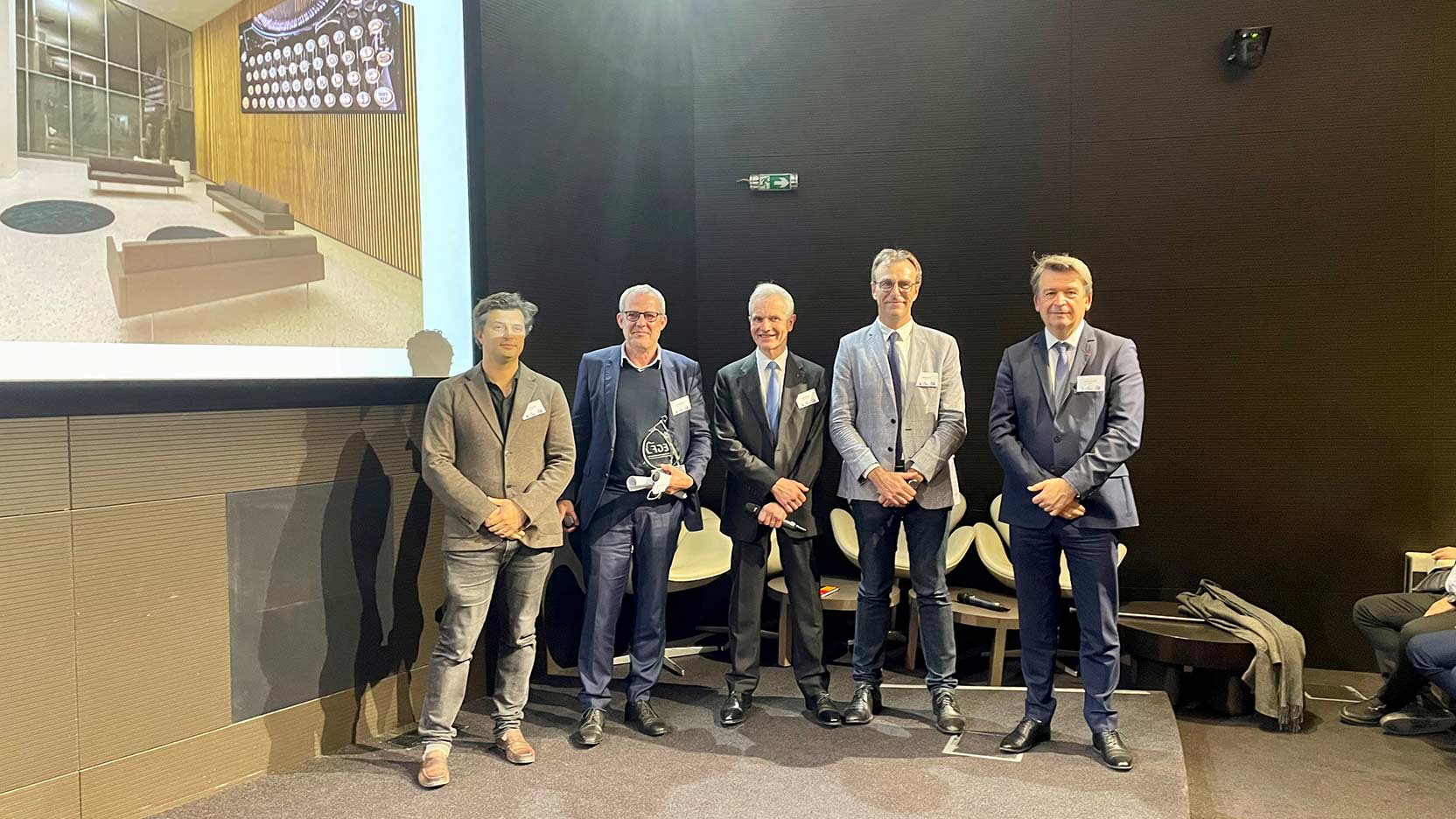 We are national winners of the Clés d’Or competition for the renovation of the Crédit Agricole 31 Toulouse head office!