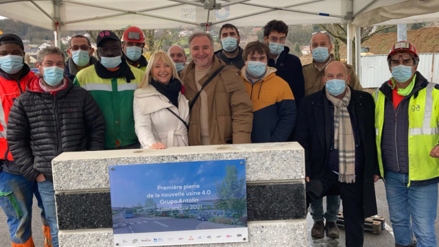 La 1ère pierre de l’ensemble mixte industriel et tertiaire réalisé par GA Smart Building pour Aktya à Besançon a été posée.