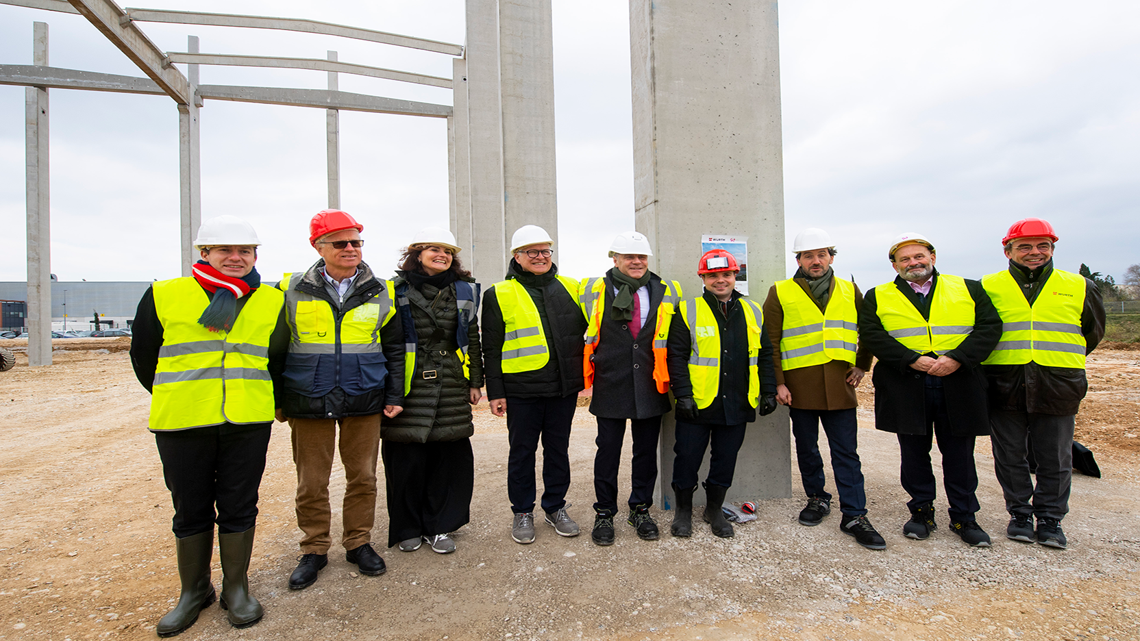 La modernisation et l’extension de la plateforme logistique du groupe Würth à Montélimar sont lancées !